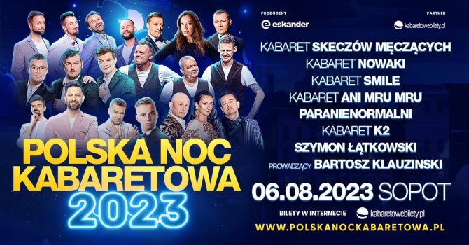 06.08.2023 Sopot | Polska Noc Kabaretowa 2023