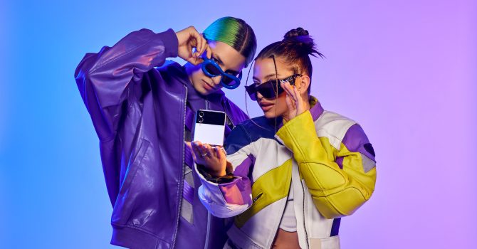 Julia Wieniawa i Żabson w nowej kampanii Samsunga