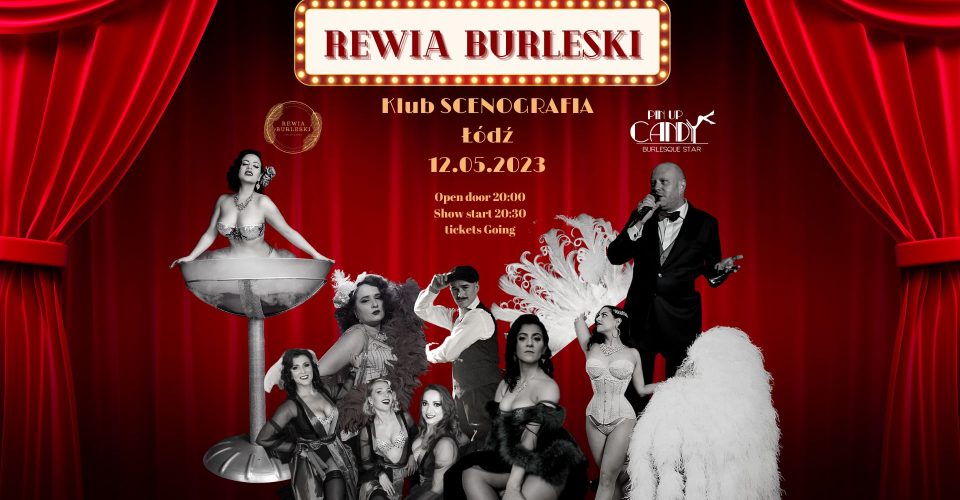REWIA BURLESKI "Back to Glamour" Łódź 12 maja 2023