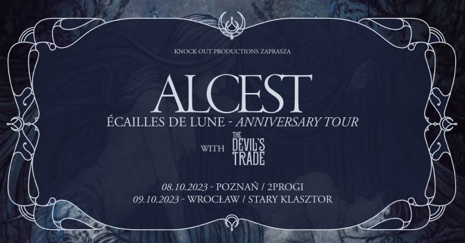 Alcest + The Devil's Trade / 8 X 2023 / Poznań