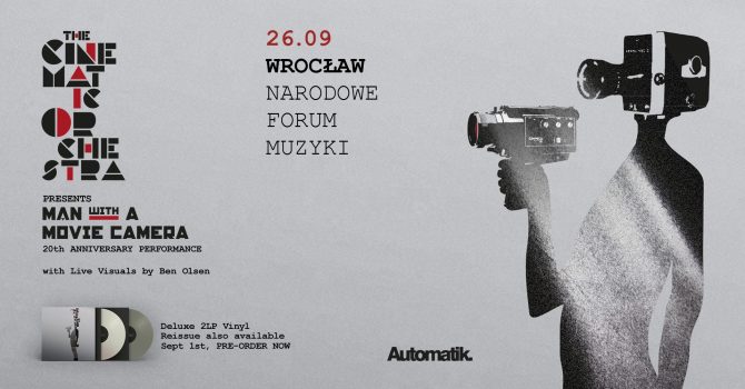 THE CINEMATIC ORCHESTRA / Man With A Movie Camera Tour/ WROCŁAW