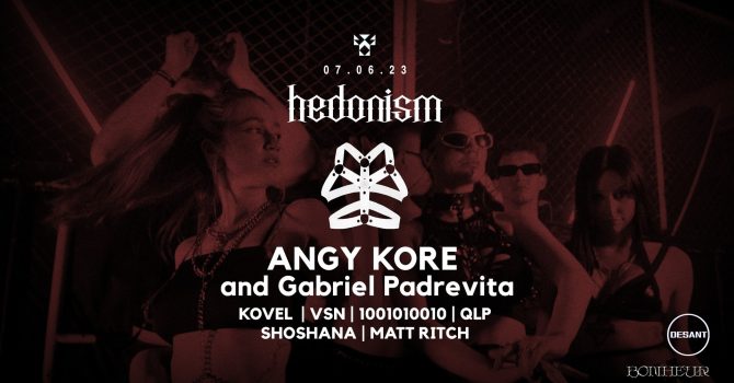 Hedonism: ANGY KORE and GABRIEL PADREVITA