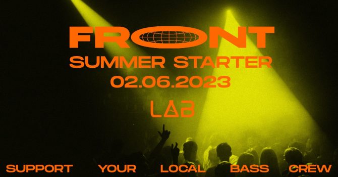 FRONT: Miły Atz (DJ set) / WAVY. / Negativ / Pogan / QND / gimela / AstrOWilk