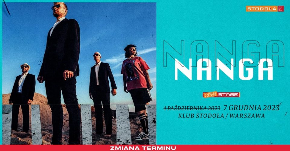 NANGA, 07.12.2023, Klub Stodoła (Open Stage)