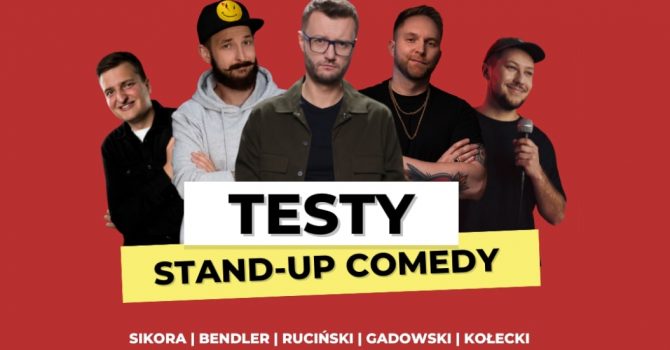 Stand-up Comedy - Kacper Ruciński, Adam Van Bendler, Darek Gadowski, Tomek Kołecki, Czarek Sikora