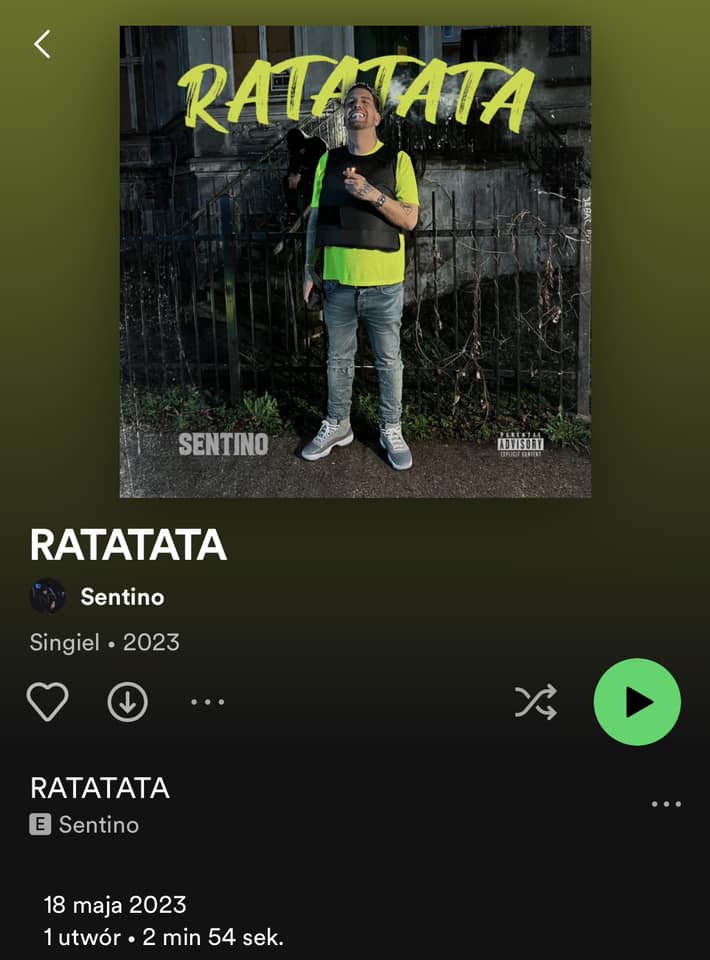 Sentino prezentuje singiel „RATATATA”. Okładka wzbudza kontrowersje