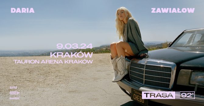 Daria Zawiałow – TRASA 92’ / Kraków
