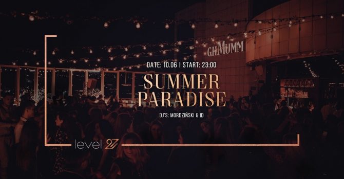 SUMMER PARADISE | DJ MORDZIŃSKI & DJ ID
