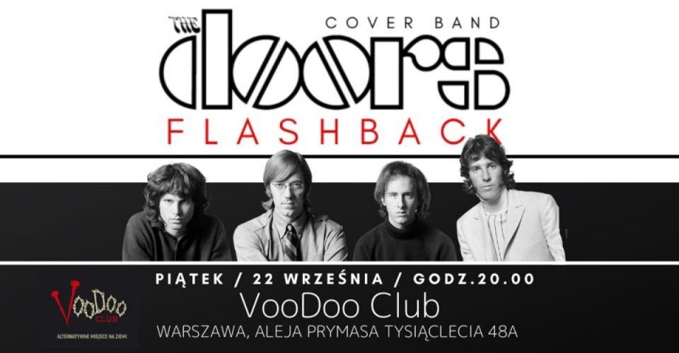 WARSZAWA - THE DOORS FLASHBACK - COVER BAND - KONCERT @VooDoo Club
