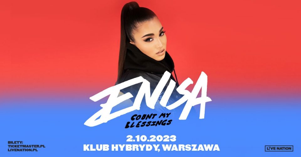 ENISA - Count My Blessings - 02.10.2023, Klub Hybrydy, Warszawa