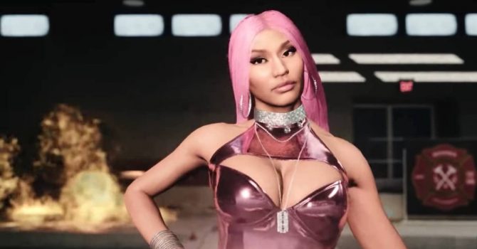 Królowa Nicki Minaj wchodzi cała na różowo w świat „Call of Duty”