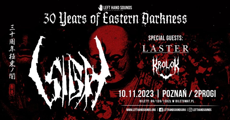 30 Years of Eastern Darkness Tour | Sigh + Krolok & Laster