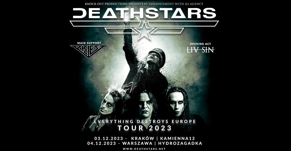 Deathstars + Priest, Liv Sin / 4 XII 2023 / Warszawa