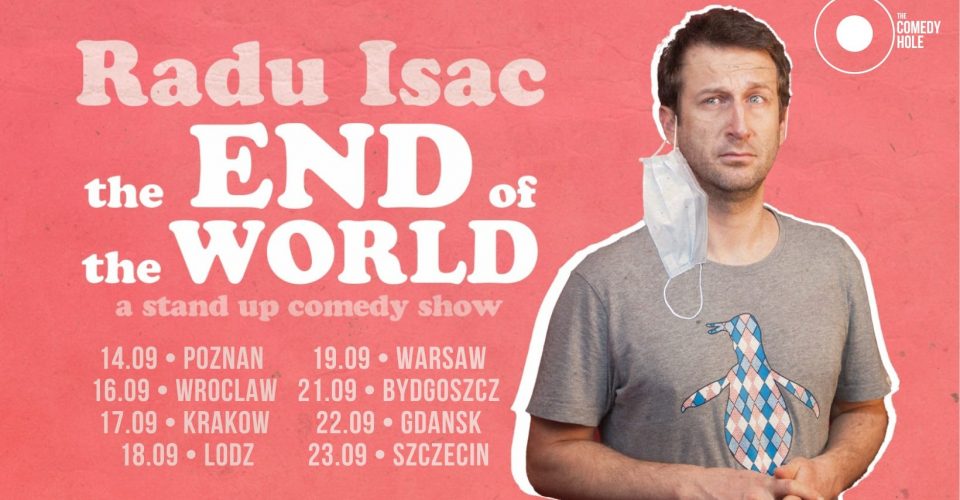 Radu Isac / The END of the WORLD | Lodz | Stand Up Comedy in English