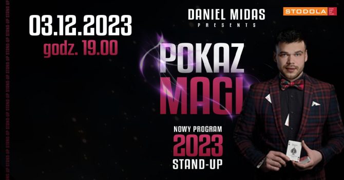 Daniel Midas - POKAZ MAGI | 03.12.2023 | Klub Stodoła