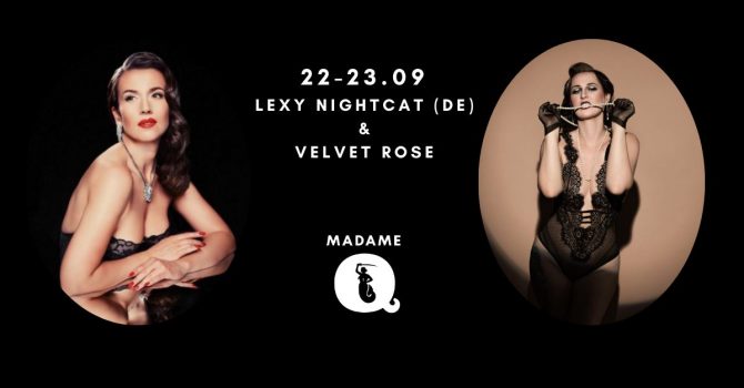 Burleska na żywo: Lexy Nightcat (DE) & Velvet Rose