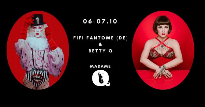 Burleska na żywo: Fifi Fantome (DE) & Betty Q