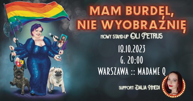 Ola Petrus - Mam burdel, nie wyobraźnię :: Stand-up w Warszawie