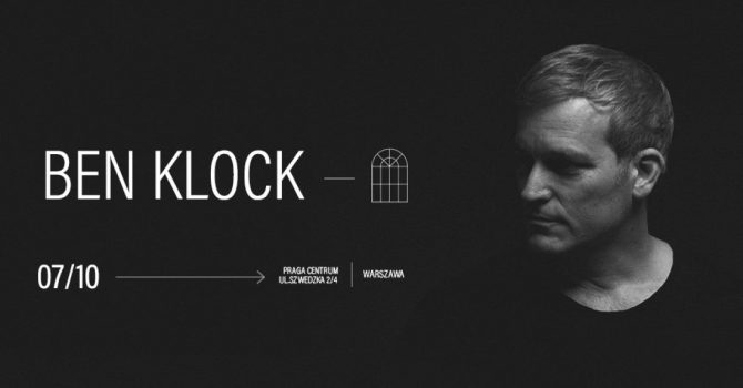 Ben Klock | 7 października | Warszawa