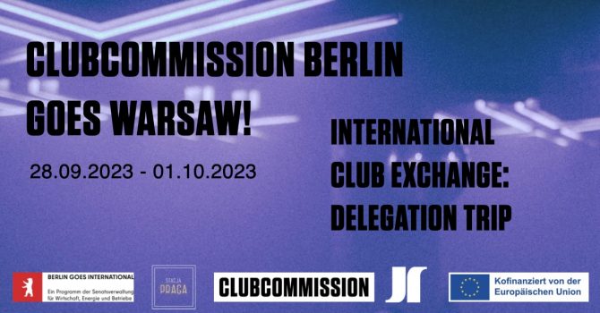 International Club Exchange: Clubcommission Berlin goes Warsaw!