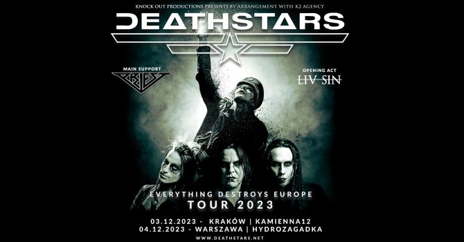 Deathstars + Priest, Liv Sin / 3 XII 2023 / Kraków