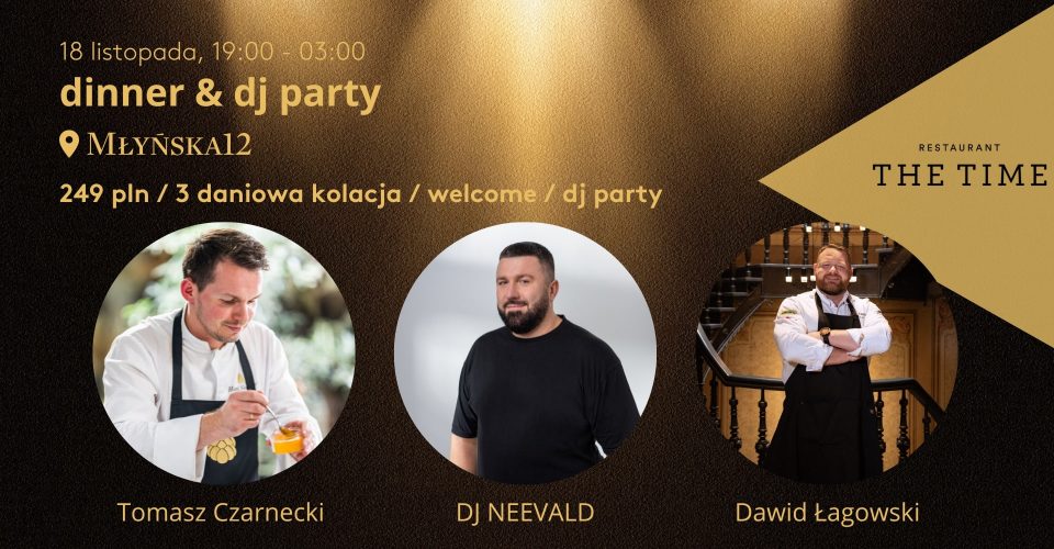dinner & dj party / impreza klubowa