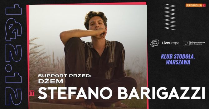 Stefano Barigazzi (IT) | supported by Liveurope, 01.12.2023, Klub Stodoła