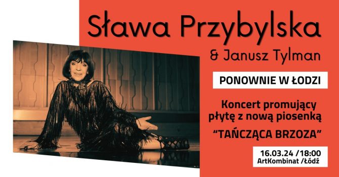 Sława Przybylska i Janusz Tylman | Tańcząca Brzoza - koncert promujący nowy utwór ikony estrady