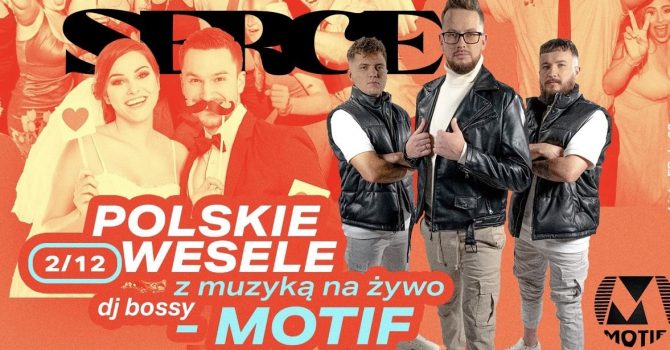 POLSKIE WESELE z muzyką na żywo - MOTIF // DJ Bossy // 2.12