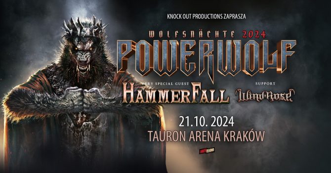 Powerwolf + Hammerfall, Wind Rose / 21 X 2024 / Kraków