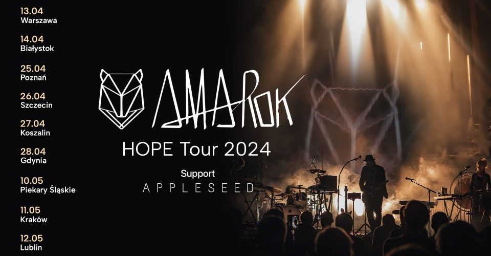 Amarok - Poznań | 25.04.2024 (support: Appleseed)