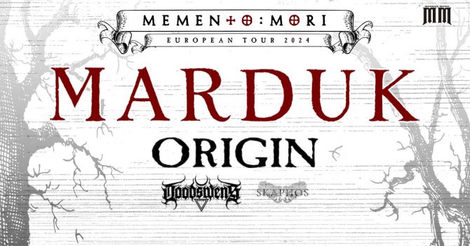 MARDUK + Origin, Doodswens, Skaphos - 03.04 - Kraków, Kwadrat