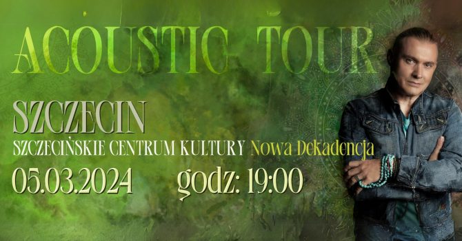 Maciej Balcar - ACOUSTIC TOUR 2024 | Szczecin