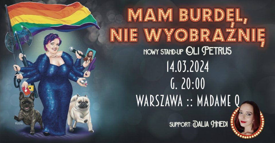 Ola Petrus - Mam burdel, nie wyobraźnię :: Stand-up w Warszawie