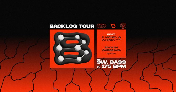 ŚWIĘTY BASS x 175 BPM - BACKLOG TOUR feat. P Money & Whiney | WARSZAWA