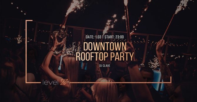 DOWNTOWN ROOFTOP PARTY | DJ CLAVE