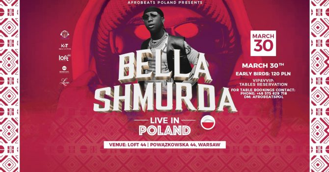 Bella Shmurda Live in Warsaw - Tension Rave