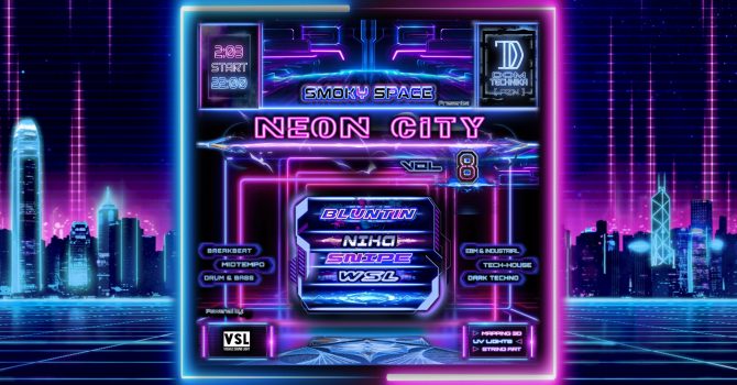 Smoky Space: NEON CITY vol. 8 | Dom Technika