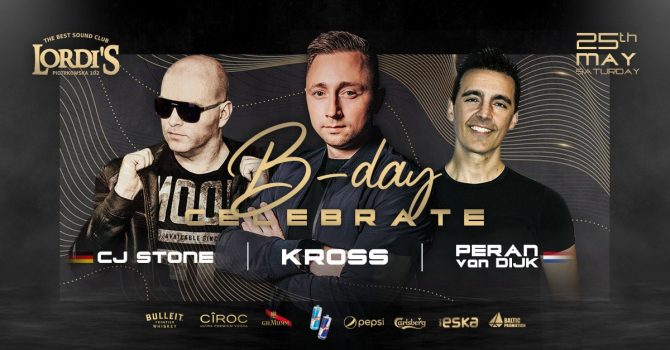 Dj Kross B-Day Party | Peran Van Dijk | Cj Stone