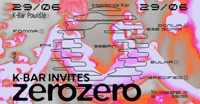K-Bar invites: zerozero