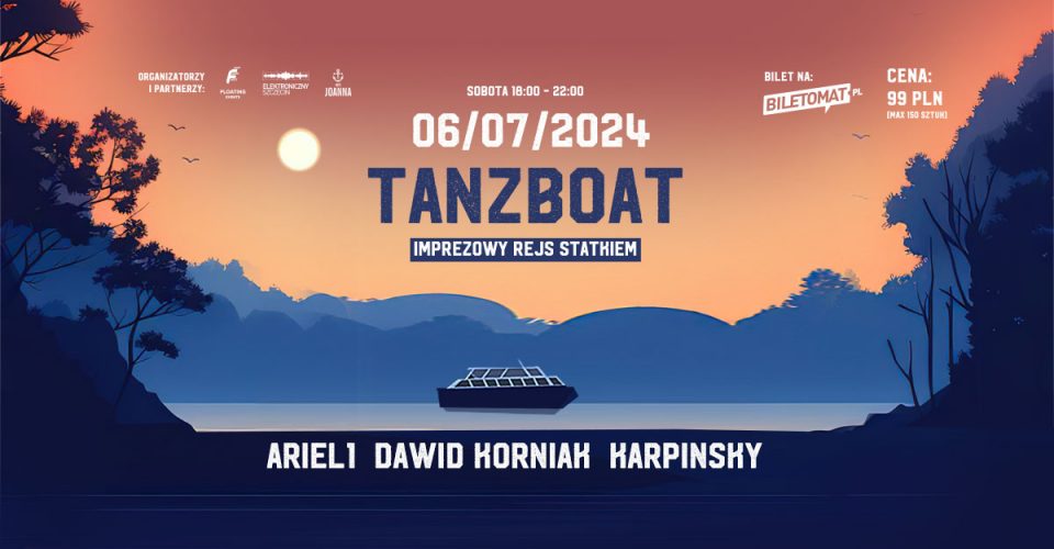 TANZBOAT - Imprezowy rejs statkiem 2024 | SZCZECIN