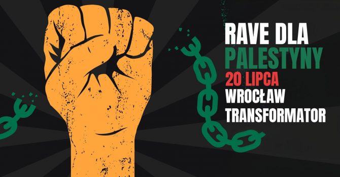 Rave dla Palestyny w Transformatorze