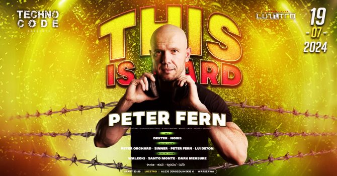 TECHNOCODE: THIS IS HARD with PETER FERN