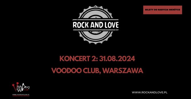 ROCK AND LOVE 2024 Koncert 2, Warszawa, VooDoo Club