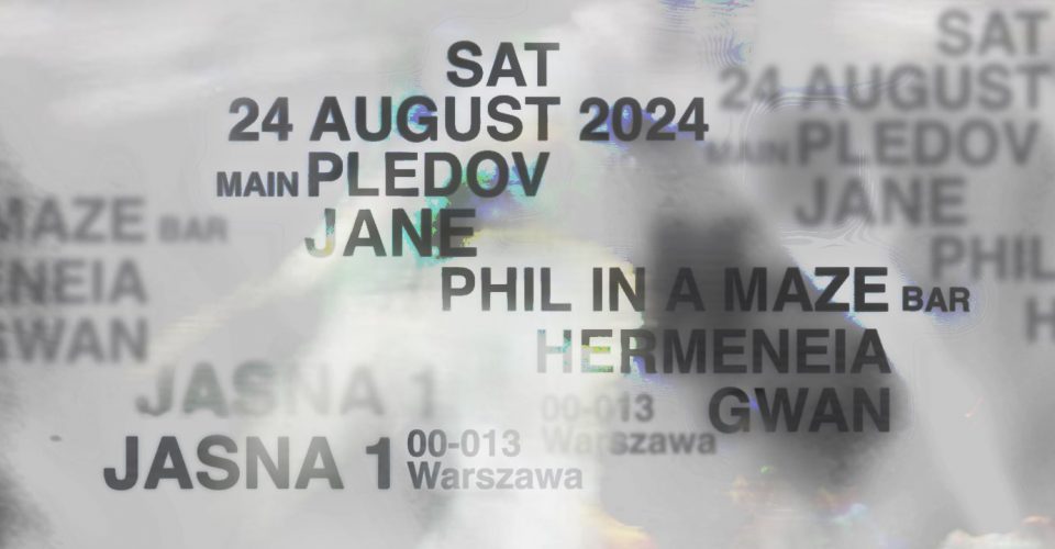 J1 | Pledov, Jane / phil in a maze, hermeneia, GWAN