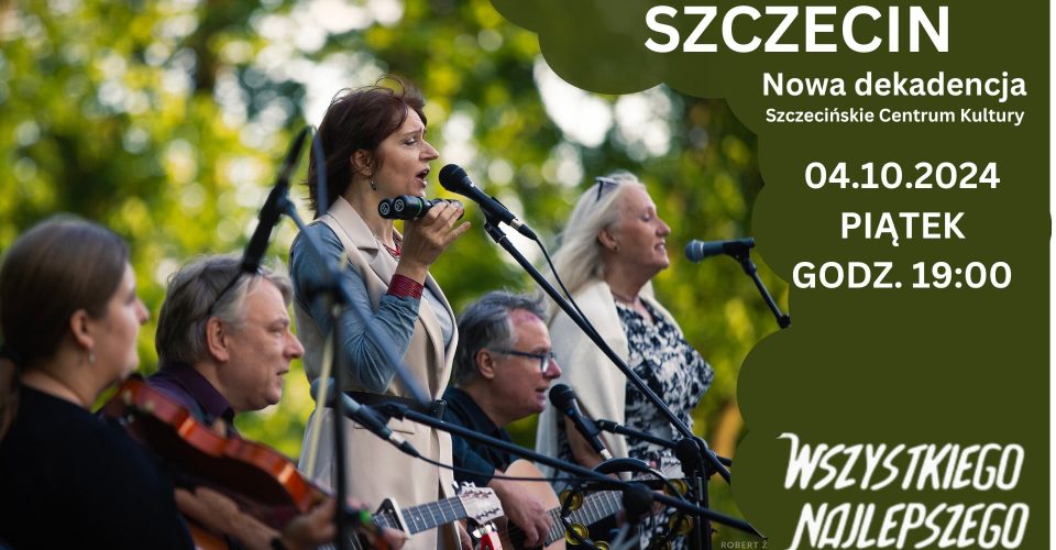 Zespół "Wszystkiego Najlepszego" - koncert w Krainie Łagodności | Szczecin