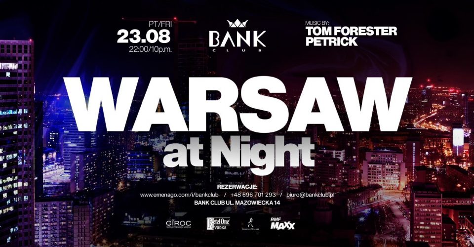 WARSAW AT NIGHT