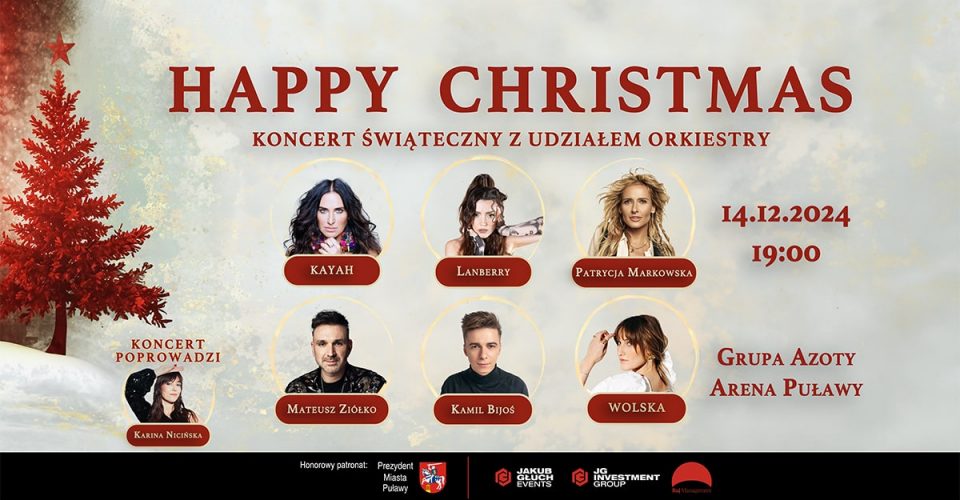 HAPPY CHRISTMAS | KONCERT ŚWIĄTECZNY | PUŁAWY