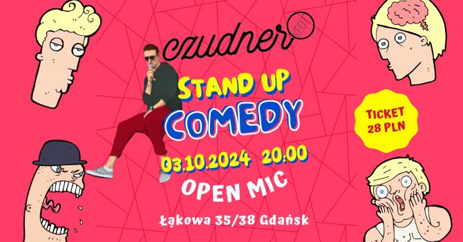 STAND UP COMEDY | OPEN MIC w Czudner SPOT