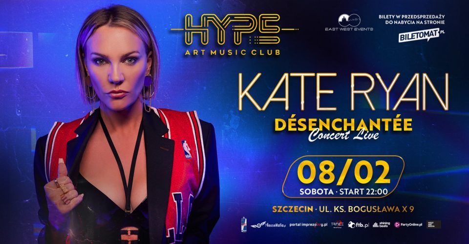 Kate Ryan koncert Szczecin Hype